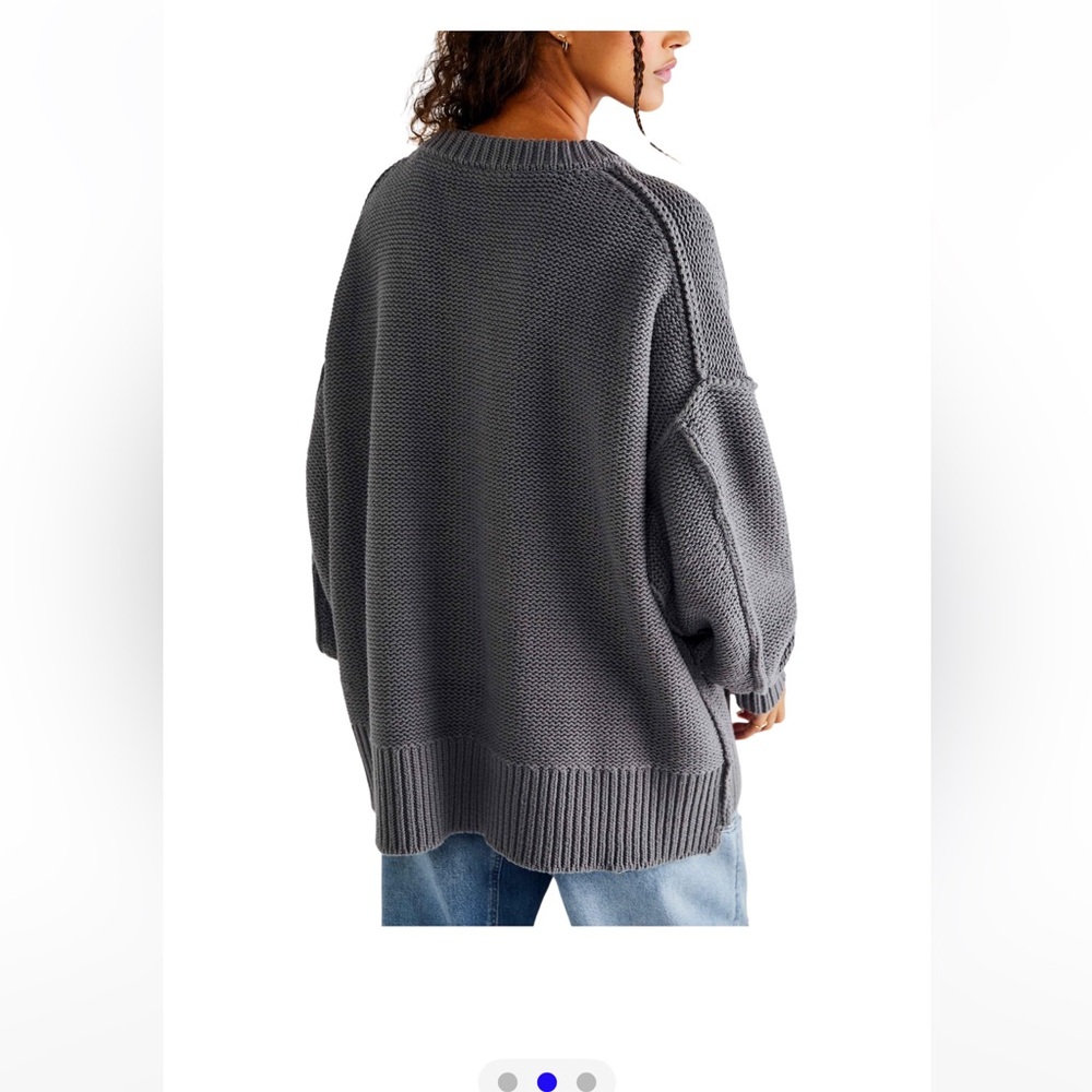 Free People Alli V-Neck Sweater size small NWT